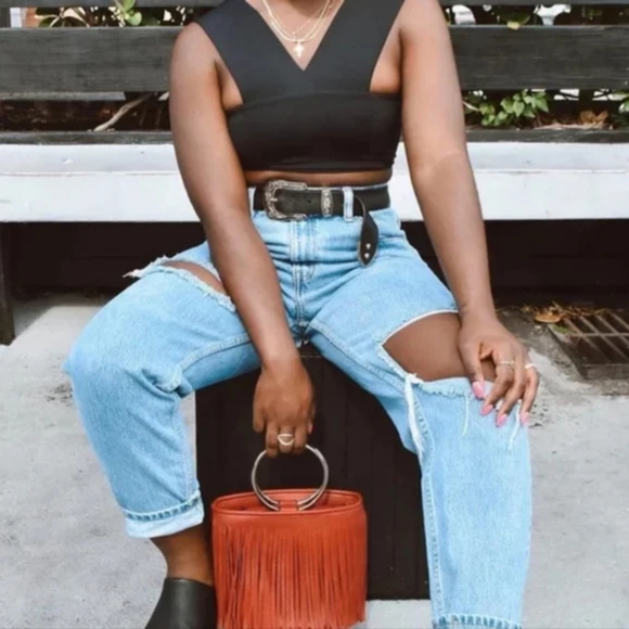 L*Space Parker Camacho Bikini Set Tangy Orange Pink - Picture 13 of 15